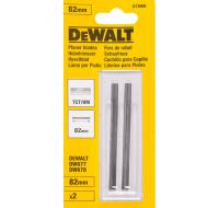 Ножи для рубанка 82мм твердосплавные DeWalt (1комплект) (DT 3906 )