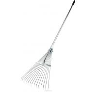 Грабли веерные раздвижные с мет ручкой 15 зуб.