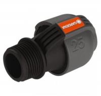 Соединитель 25мм х 1 наружная резьба