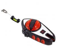 Шнур отбивочный с подвесным уровнем 30 м