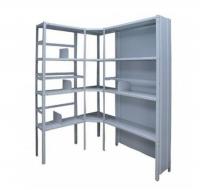 Консоль шкафа архивного с 1 полкой, светло-серый