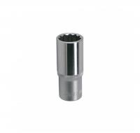 Головка торцевая 12-гранная глубокая 1/2" DR, 12мм 049062