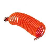Шланг спиральный с фитингами рапид, нейло, 10бар, 6х8мм, 5м
