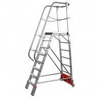 Лестница с платформой Vario, траверса 2000, 12ст.