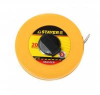 Лента мерная "Master" 20 м, фибергласовое двухстороннее полотно