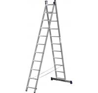 Лестница универсальная, двухсекционная, 11 ступеней