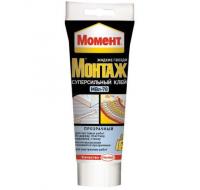 Жидкие гвозди Момент Монтаж Суперсильный МВп-70, прозрачный 185гр.