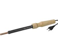 Электропаяльник с деревянной рукояткой , 100 Вт