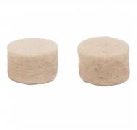 Круг ЗУБР фетровый, d 12x8мм, 2шт