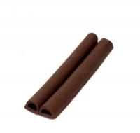 Уплотнитель D коричневый, 1м (одинарный)