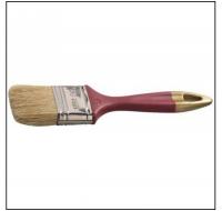 Кисть Профи плоская 1' (25 мм) пластмассовая ручка, натур.щетина
