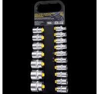 Набор головок торцевых 1/2" SuperLock 17 пр.