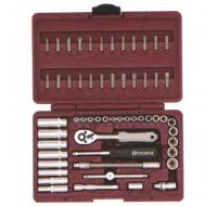 Набор инструмента 57 пр. универ. 1/4" DR. 052058