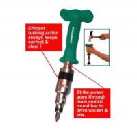 Набор ударных отверток SL 8, 10 (36, 80 мм), PH# 2, 3 (36, 80 мм), 9 предметов 048345