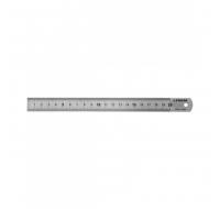 Линейка Profi 200мм, нержавеющая, двухсторонняя