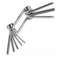 Ключи Зубр Мастер №2 имбусовые складные 8-в-1