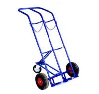 Тележка для перевозки 2 баллонов ГБ-2 (на пневмоколесах)