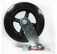 Колесо неповоротное, большегрузное, обрезиненное, FCd80n, до 270кг
