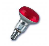 Лампа накаливания Concentra R50 40W Е14 красный