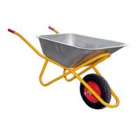 Тачка cтроительная одноколесная 110л пневмоколесо 3,25/8