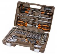 Набор инструмента 69 предмета, 4-32 мм 1/4", 1/2" DR 055004