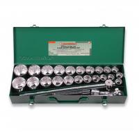 Набор торцевых головок дюймовых 3/4" 7/8"-2", 27 предметов 048500