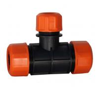 Тройник цанговый "Жук" 1/2 - 3/4 - 3/4