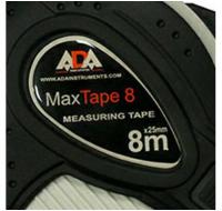 Рулетка ADA RubTape 8 (сталь, с двумя СТОПами, 8 м)