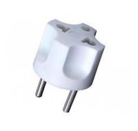 Переходник ITEС евро круглый 6А белый